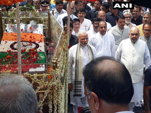 LIVE Updates: Atal Bihari Vajpayee Last rites