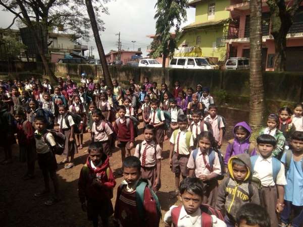 School reopens in flood hit Kodagu