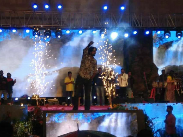 Sudheep inaugurated concluding program of the Chunchanakatte Waterfalls festival