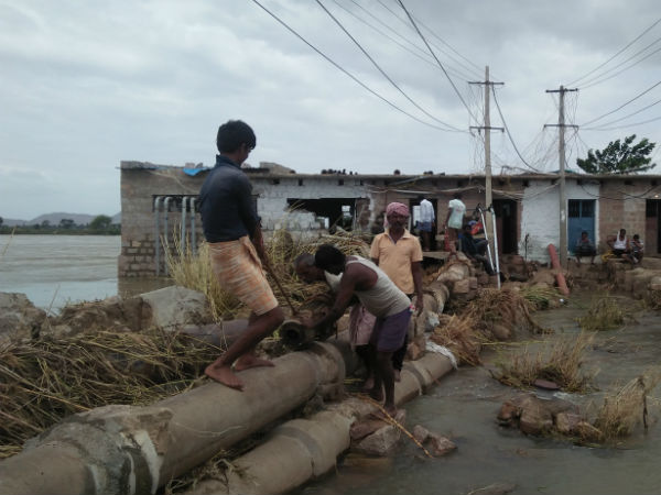 Huge loss for farmers after water released from Tunga Bhadra dam