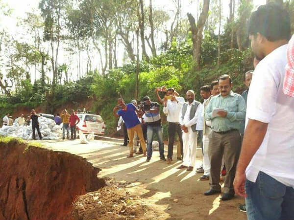  Central team began the process of damage in Kodagu 