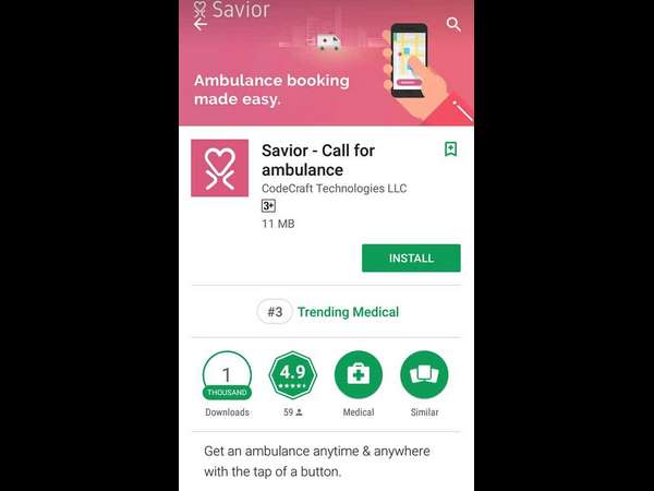 Emergence medical service is now only click away in Mangaluru 