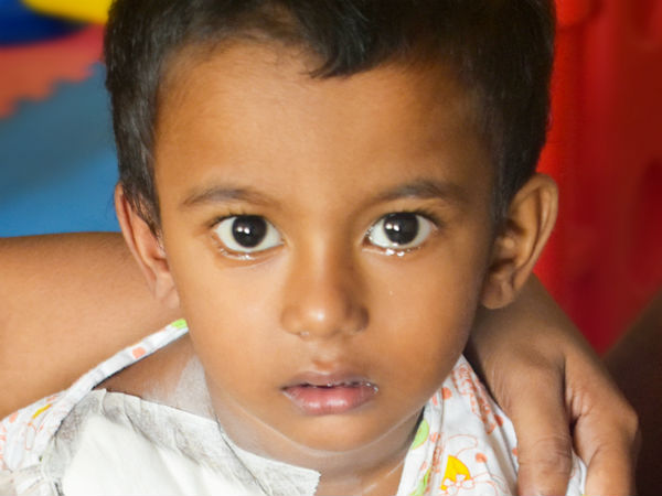 3 year old Avijit who suffers from cancer will not survive without urgent treatment