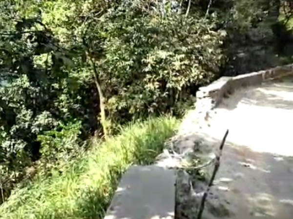 Charmadi Ghat road become impossible to drive
