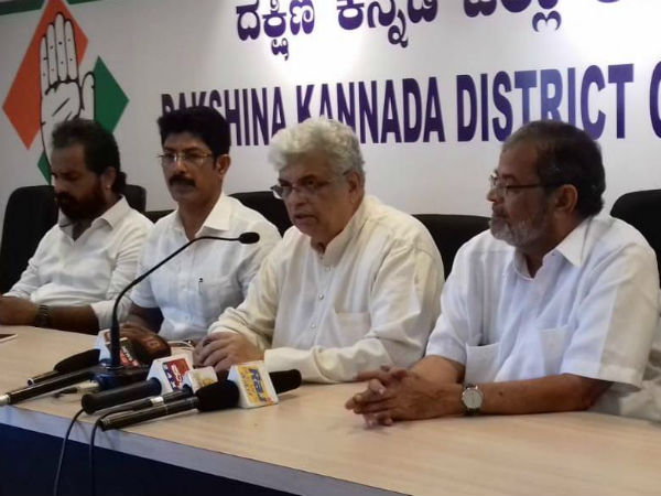 Prof Radahakrishna Says Nalin Kumar Kateel, Shobha Karandlaje bring disrepute to Dakshina Kannada 