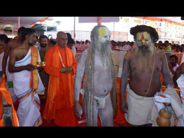 2 ಸಾವಿರಕ್ಕೂ ಅಧಿಕ ಸಾಧು ಸಂತರು ಭಾಗಿ
