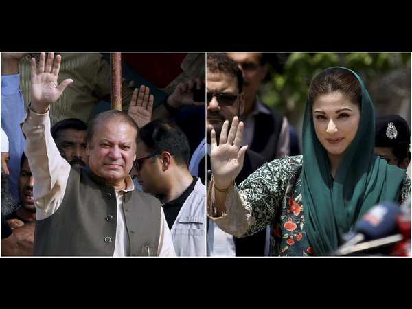 Nawaz Sharif and his duagter released from Jail Nawaz Sharif and his duagter released from Jail