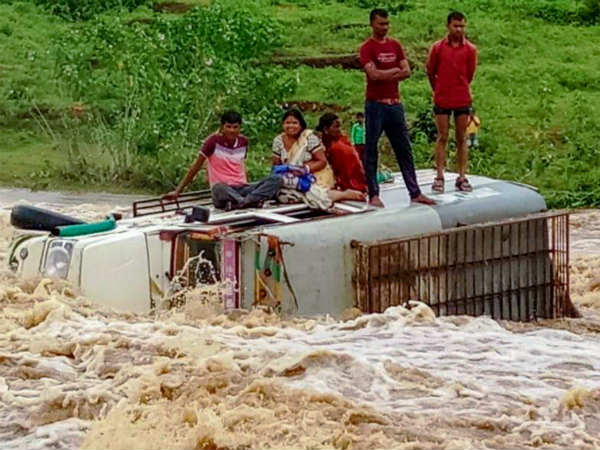 Heavy rain in Northeast and north India states Heavy rain in Northeast and north India states
