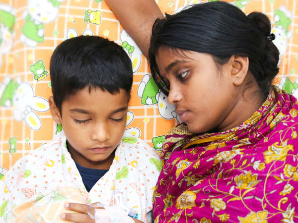 Please help this barber’s son medical treatment