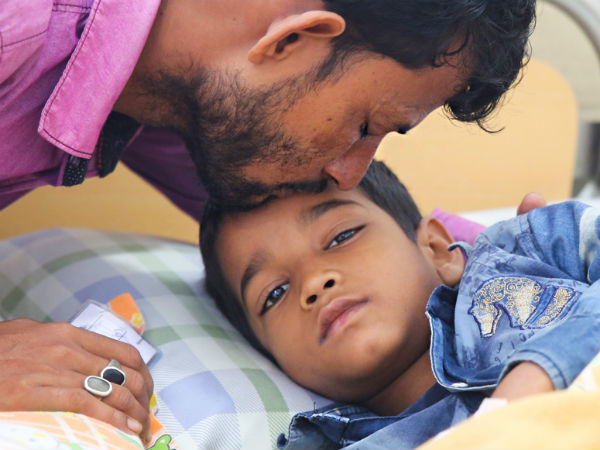 Please help this barber’s son medical treatment