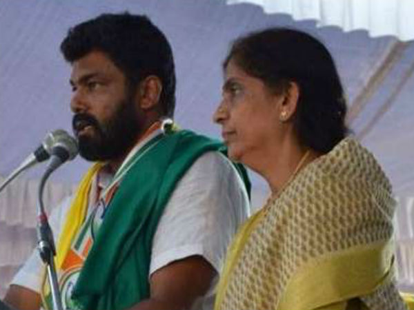 ಪುಟ್ಟಣ್ಣಯ್ಯ ಪತ್ನಿ ಬಳಿ ಬೆಂಬಲ ಕೇಳಿದ ಶಿವರಾಮೇಗೌಡ