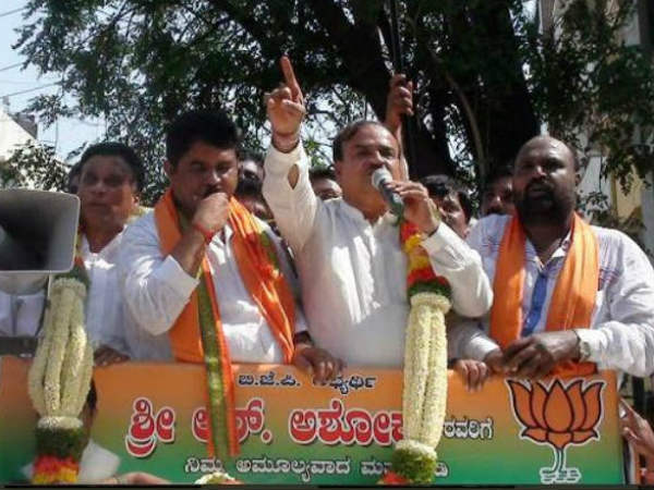 ಅನಂತ್ ಗೆಲ್ಲಿಸುವ ಜವಾಬ್ದಾರಿ ಅಶೋಕ್ ಮೇಲಿತ್ತು