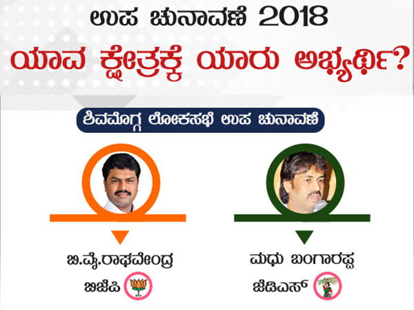 ಬಿ.ವೈ.ರಾಘವೇಂದ್ರ ಅಭ್ಯರ್ಥಿ