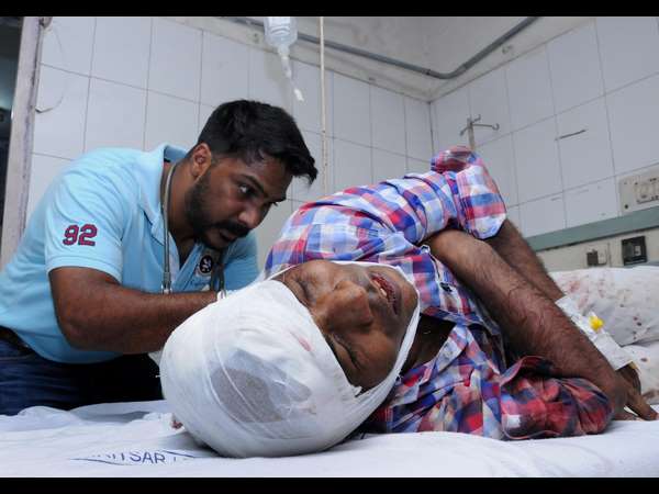 ರೈಲ್ವೆ ಹಳಿ ಸಮೀಪವೇ ದಹನ