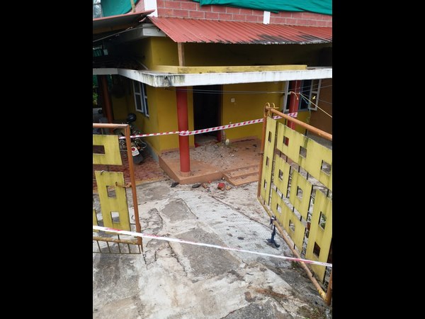 An Unidentified man try to blow up house in Puttur