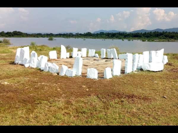 Ancient time well have been cleaned by the Hangala villagers