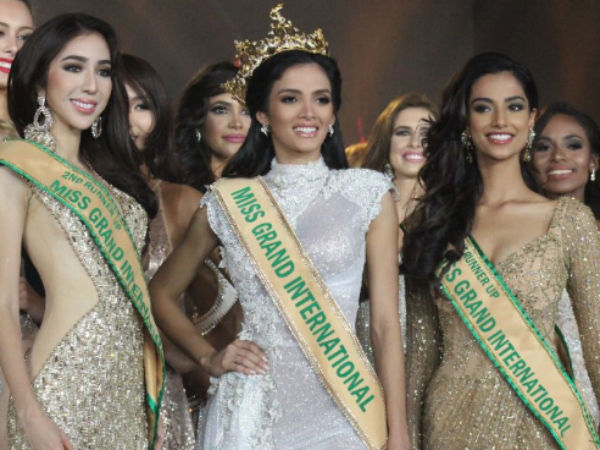 Indian beauty Meenakshi Chaudhary crowned runner up in Miss Grand International Indian beauty Meenakshi Chaudhary crowned runner up in Miss Grand International