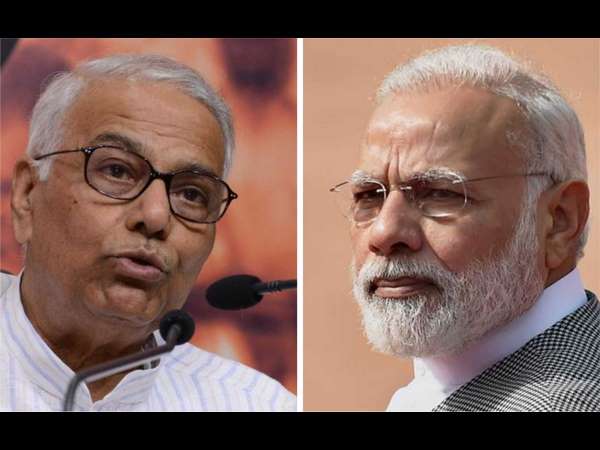 ಯಶವಂತ್ ಸಿನ್ಹಾ, ಪ್ರಶಾಂತ್ ಭೂಷಣ್ ಮತ್ತು ಅರುಣ್ ಶೌರಿ 