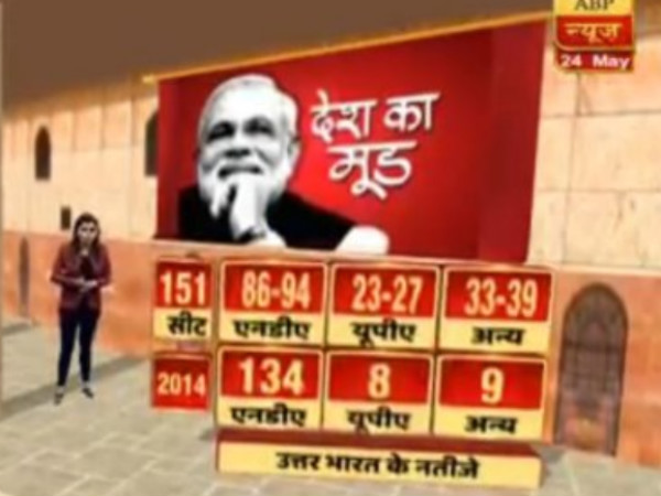 ಉತ್ತರ ಭಾರತದಲ್ಲಿ ಎನ್ ಡಿಎ ಜಯಭೇರಿ 