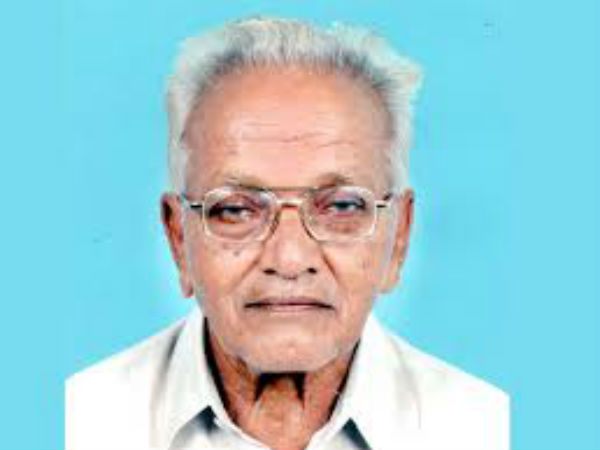 Senior journalist Ammembala Anand has been selected for the Rajyotsava Award Senior journalist Ammembala Anand has been selected for the Rajyotsava Award