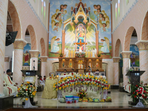 Kiram church honor Hindus families who saved them when Tipu Sultan attacked