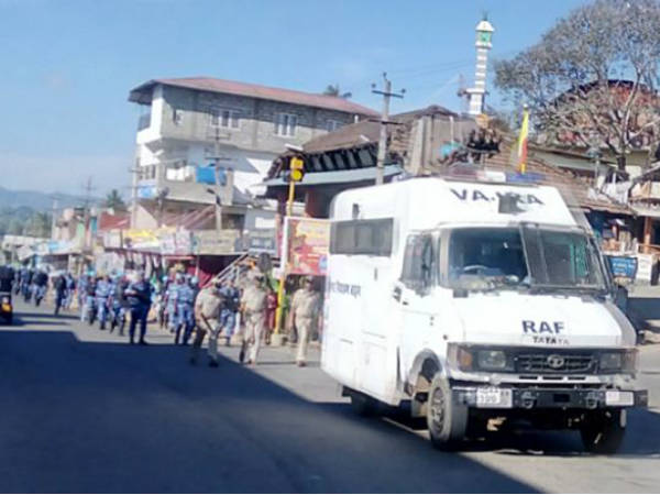 Unprecedented police security for celebration of Tipu Jayanti in Kodagu