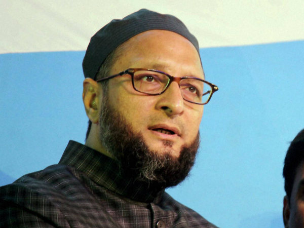 AIMIM chief Asaduddin Owaisi criticises bjps manifesto of Telangana elections2018 AIMIM chief Asaduddin Owaisi criticises bjps manifesto of Telangana elections2018