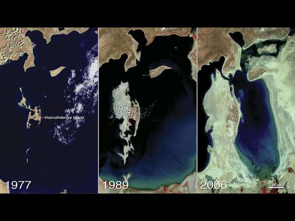 ಸಮುದ್ರವೇ ಮರುಭೂಮಿಯಾಯಿತು!