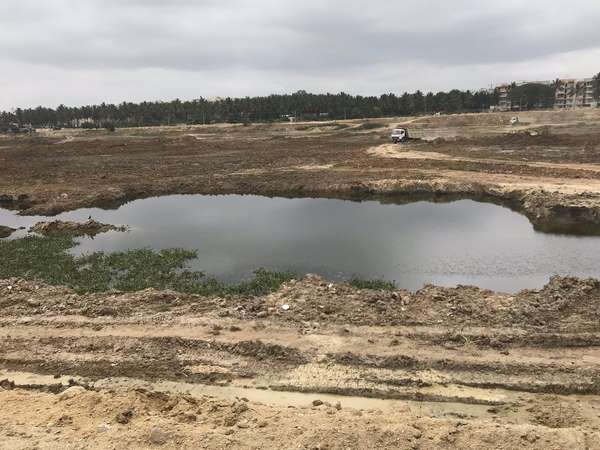 Authorities conduct joint survey on Agar lake encroachment