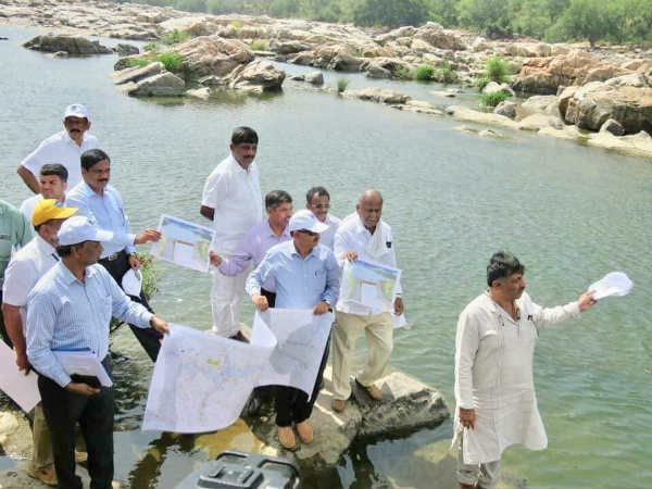 ಮೇಕೆದಾಟುವಿಗೆ ಭೇಟಿ
