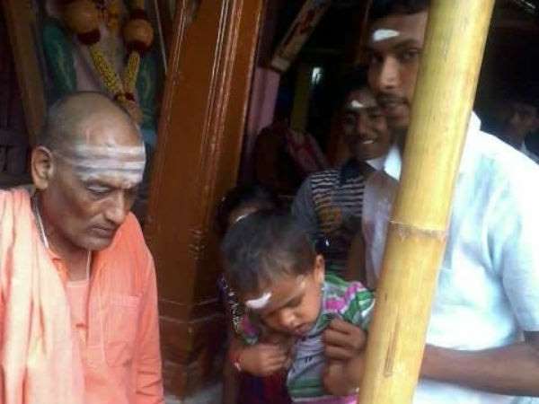 There is no link between Saluru Mutt and the poisonous case