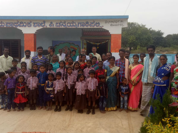 ಸಂಬಳದ ಹಣದಿಂದ ಮಣ್ಣಿನ ವ್ಯವಸ್ಥೆ