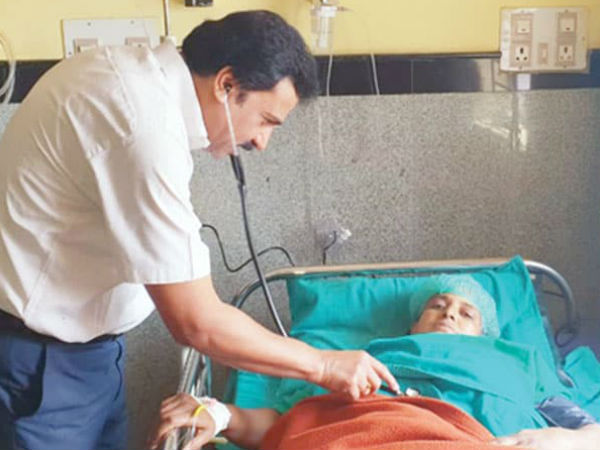 12 kg tumor in woman stomach operated by Mysuru doctors