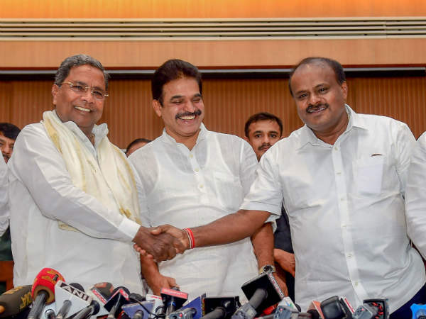 ಮೈತ್ರಿ ಸರ್ಕಾರದ ಸಚಿವರ ಪಟ್ಟಿ