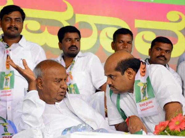 ಜೆಡಿಎಸ್‌ನಿಂದ ಸ್ಪರ್ಧೆ