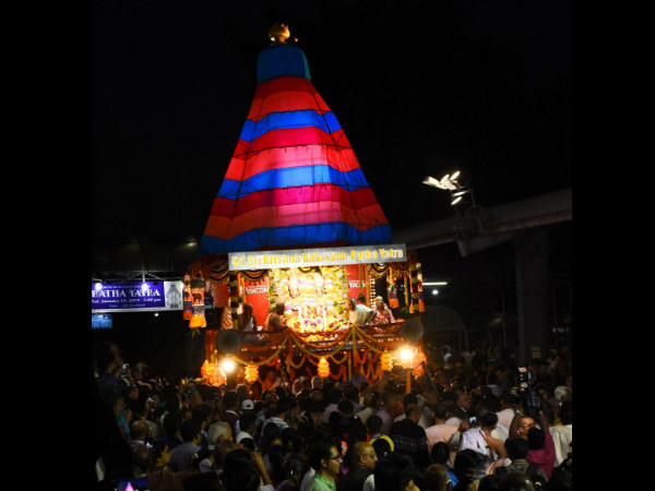 Ratha Yatra – The festival of chariot procession at ISKCON Bangalore