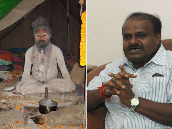 ಕೇದಾರನಾಥ್ ನಿಂದ ಆಗಮಿಸಿದ್ದ ನಾಗಸಾಧುಗಳು 