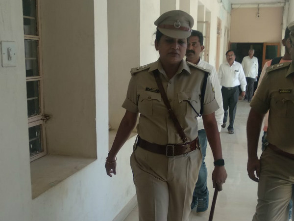 Ashwini take charge as SP of Shivamogga 