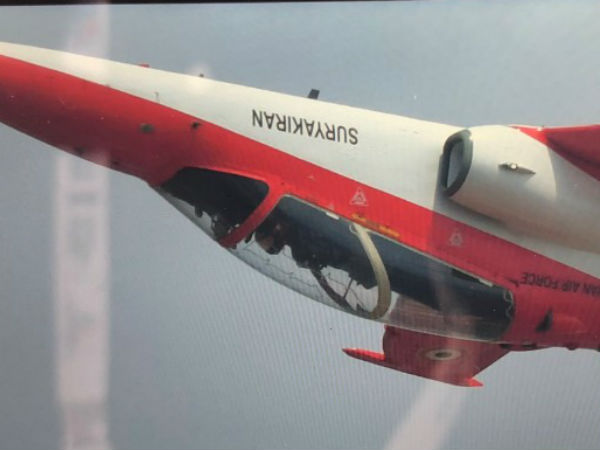 Fighter jet crash in Bengaluru during air show rehearsal 