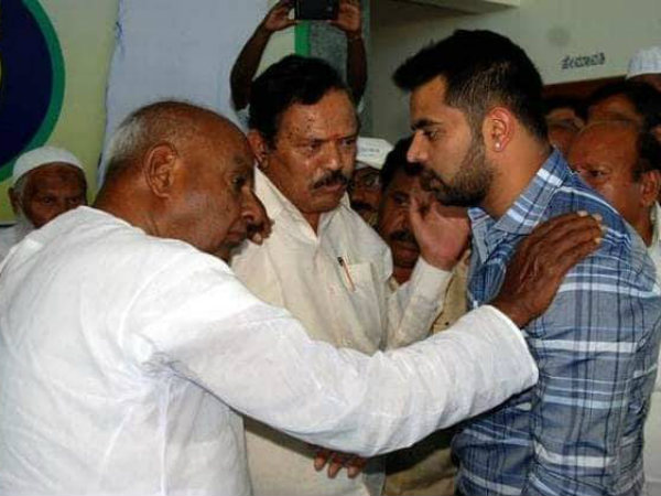 ತಮ್ಮ ಮೊಮ್ಮಗನಿಗೆ ಎಂಟ್ರಿ ಕೊಡಿಸಲು ಸಜ್ಜಾಗಿರುವ ಗೌಡ್ರು 