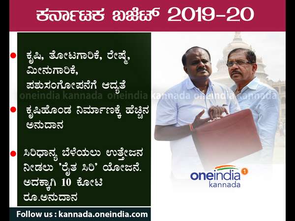 ಹಾಸನ-ತುಮಕೂರು ಜಿಲ್ಲೆಗಳಿಗೆ ಏನೇನು?