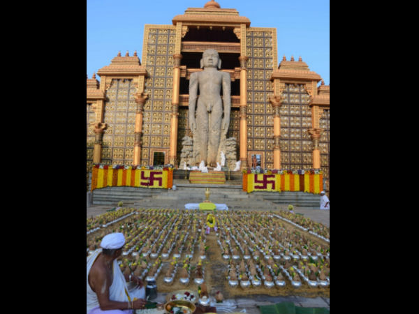 Today last prayer offered to Bahubali