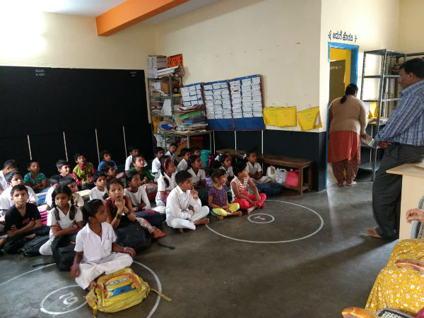 Mahaveer oberon residents developed government school 