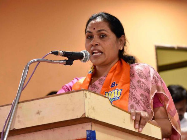 ಶೋಭಾ ಕರಂದ್ಲಾಜೆ ಸ್ಪರ್ಧೆ