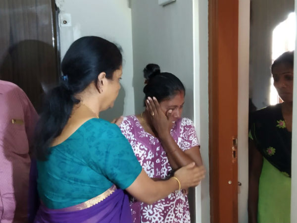 Nirmala Sitharaman visited missing fisherman house