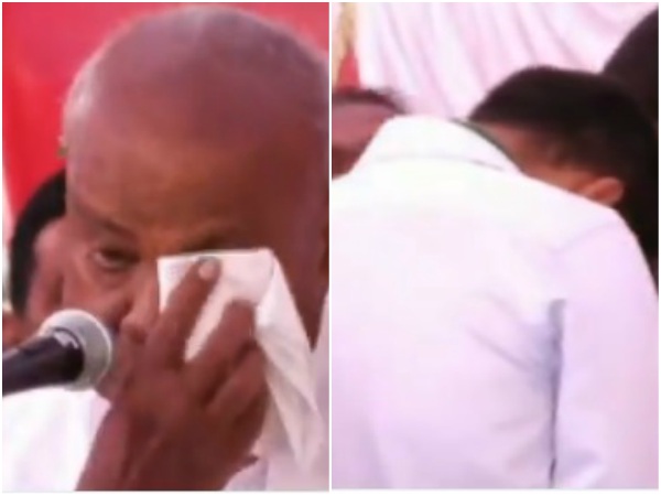  ಕಣ್ಣೀರಿಟ್ಟಿದ್ದು ಕುಟುಂಬ ರಾಜಕಾರಣಕಲ್ಲ 