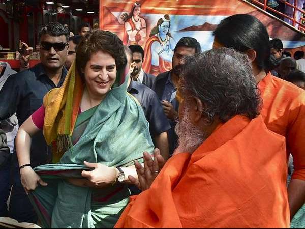 ಪ್ರಿಯಾಂಕ ನಡೆಸುತ್ತಿರುವ ಪ್ರಚಾರ, ಮೈತ್ರಿಕೂಟದ ಮತಬ್ಯಾಂಕಿಗೆ ಲಗ್ಗೆ 