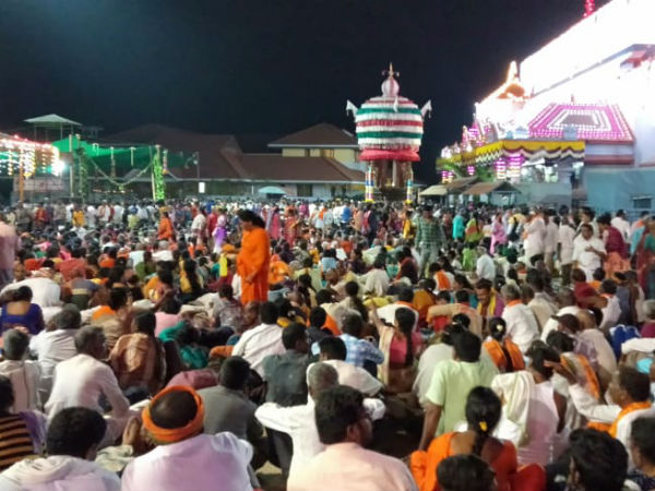 Thousands of devotees celebrated Mahashivaratri in Dharmasthala