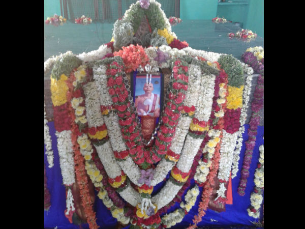 Ikur Narasimhacharya aradhana in Shahapur, Yadgir
