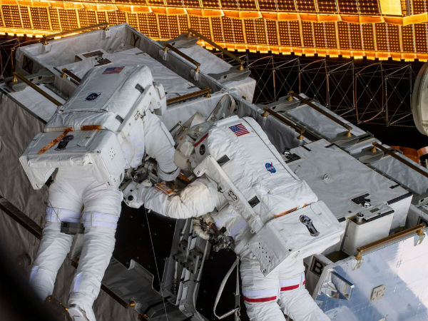 Nasa cancels first all female spacewalk, citing lack of spacesuit in right size Nasa cancels first all female spacewalk, citing lack of spacesuit in right size